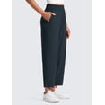 thumbnail image 5 of CRZ YOGA Lightweight Drapey Tapered Ankle Pants for Women 27" Casual Travel Work with Pockets Summer, 5 of 6
