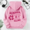 thumbnail image 5 of SXcggal Girl's Hoodie Long Sleeve Soft Sweatshirt Graphic Hoody Kids Cute Pullovers Top Clothes For Teens Stylish Cute Casual Girls Pullover, 5 of 8