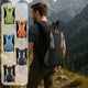 thumbnail image 1 of Mochila de Hidratación para Senderismo, Ciclismo y Running | Poliéster Negro | 43 X 23 X 5 Cm | Detalles Reflectantes | Ideal para Deportes Al Aire Libre | 380 G, 1 of 6