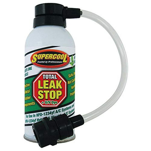TSI Supercool 39241B-YF Total Leak Stop and U/V Dye, 1 oz (HFC Free BOV Can with 1234yf Adapter, Retail Box)