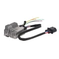 thumbnail image 4 of Engine Cooling Fan Module,  Engine Radiator Cooling Fan Control Unit 8K0959501G High Performance Replacement For A4 A5 A6, 4 of 8