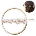 thumbnail image 1 of Barrette pour Femmes Décorative, Charmante, Assortie de Perles, Épingle de Coiffure, 1 of 10