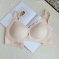 thumbnail image 7 of RMGVDSD Comfy Bras for Women Supportive Wireless Bra Soft No Underwire Everyday Comfort Full Coverage Bras Seamless T-Shirt Bralette Stylish Brassieres, 7 of 7