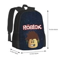 thumbnail image 3 of Roblox Backpack Lightweight Bag Anime 3d Printing Travel Backpacks Unisex Large Capacity Daypack For Men Women, 3 of 5