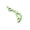 Green, variant on MATROOY 1PC Aluminium Alloy Backspacer Spine Keel For Benchmade Bugout 535 Folding Tool-Blue