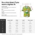 thumbnail image 7 of Daiia Cartoon Frog Men's Linen Shirts Short Sleeve Casual Shirts Button Down Shirt for Men Beach Summer Wedding Shirt-4X-Large, 7 of 7