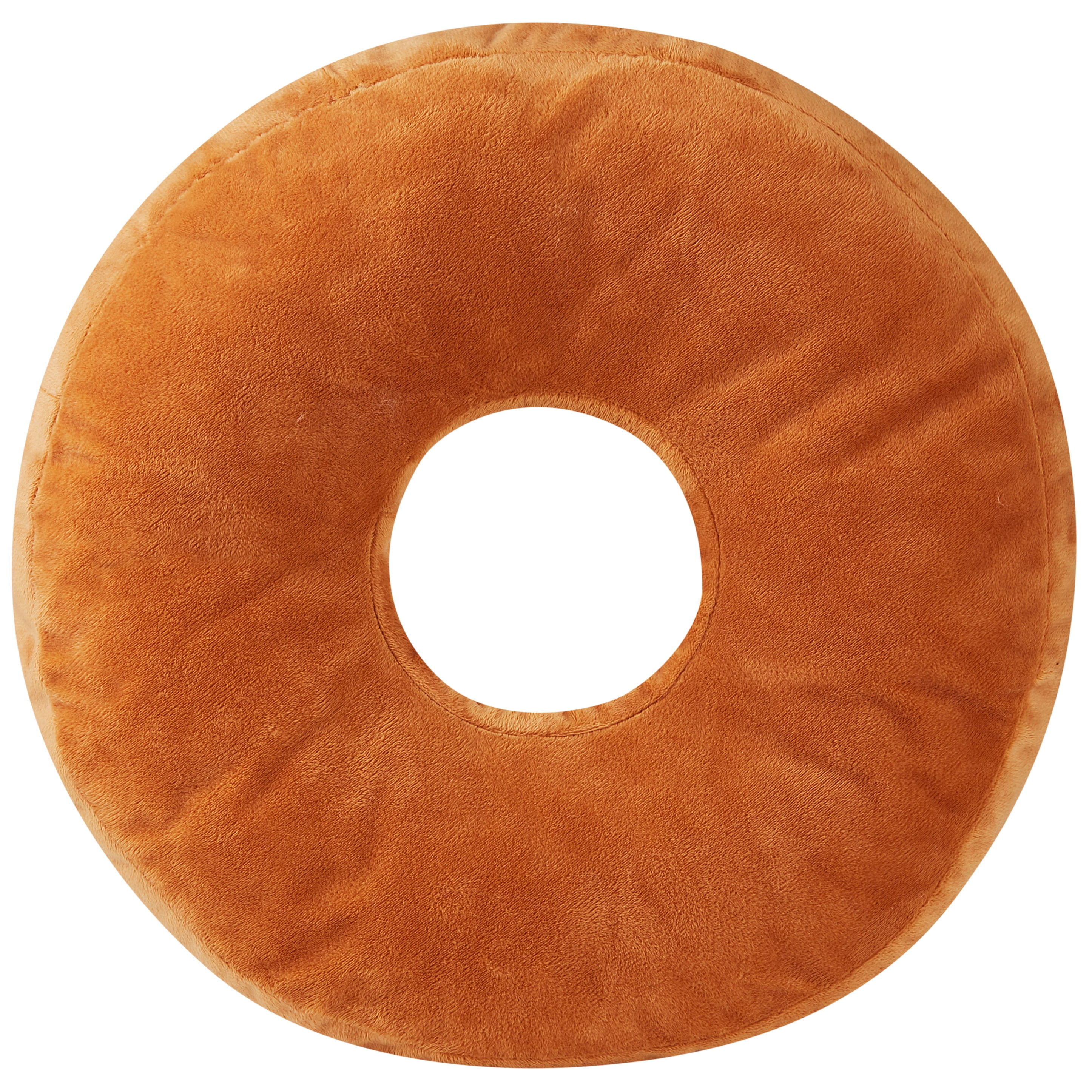 Cheer Collection Round Donut Pillow Super Soft Microplush Doughnut
