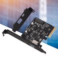 thumbnail image 5 of Wekity USB3.1 Expansion Card TYPE C TYPE A Desktop Expansion Card 10Gbps for Windows-0829, 5 of 5