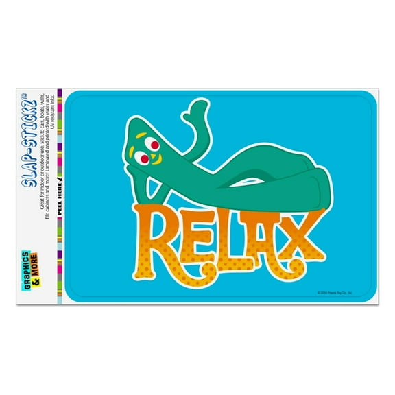 Gumby Says Relax Chill Chillin' Home Business Office Sign