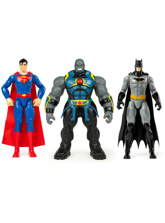 DC Comics Batman and Superman vs. Darkseid 12-inch Action Figure 3-Pack