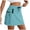 BU1, variant on Women's Hiking Skorts Skirts with Zipper Pockets Cargo Golf Quick Dry Tummy Control High Waisted Dressy Casual Skort (Green, L)