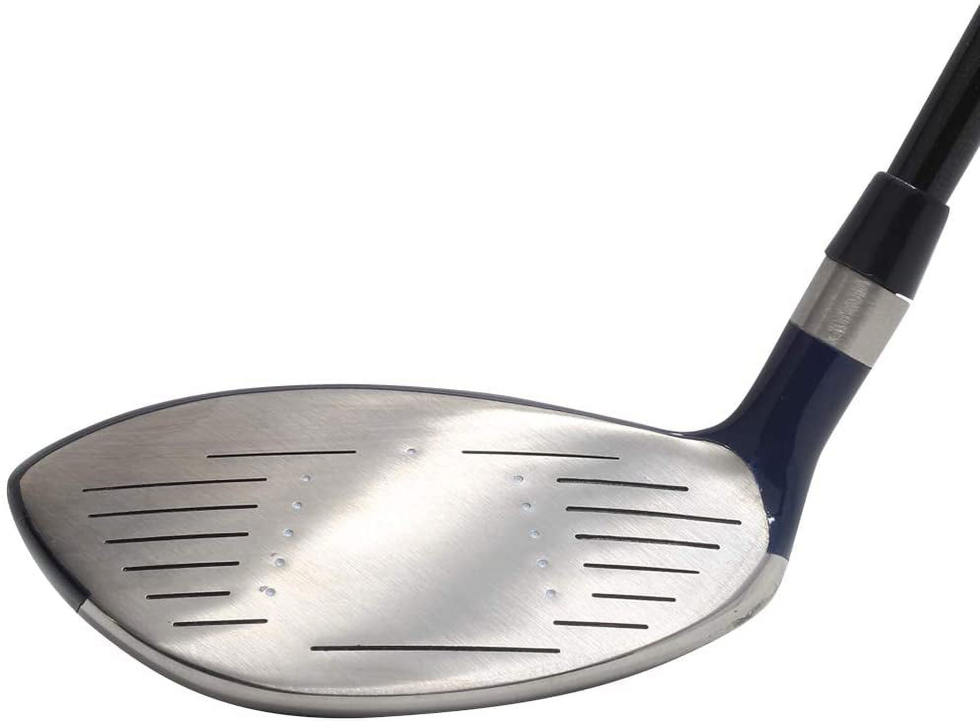 XL Big & Tall Senior Men's (+2" Longer Than Standard Length) Integra SoooLong 9 Wood Golf Club, Right Handed Senior Flex with Men's Senior Size Black Pro Velvet Grips