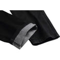 thumbnail image 5 of Men's Ripped Distressed Destroyed Slim Fit Straight Leg Denim Jeans, 5 of 13
