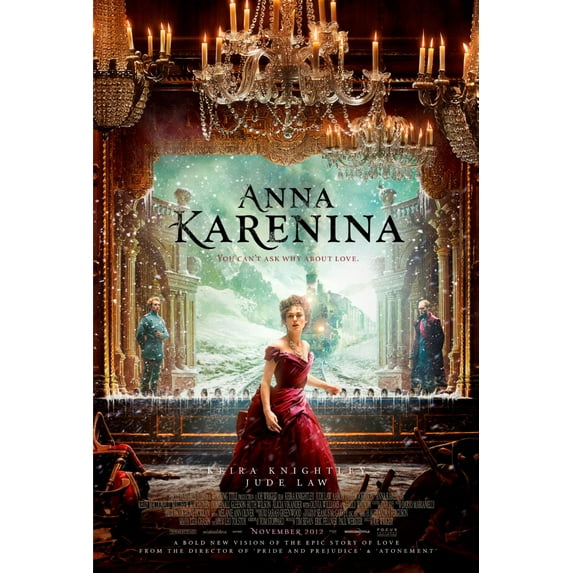 Anna Karenina Movie Poster Reprint 27inx40in any room 27x40 Square Best Posters