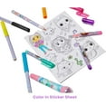 thumbnail image 3 of Gabbys Dollhouse Girls Art Supplies Gel Pens Markers Stickers With Hard Travel Carry Case, 3 of 8