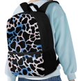 thumbnail image 4 of HUIACONG Cow Print School Backpack for Middle School Girls Large Capacity Breathable Adjustable Straps for Kids 6‑18 Back to School Daily Use, 4 of 6