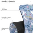 thumbnail image 4 of Yayeee Faucet Mat for Kitchen Sink 30" Diatomite Long Splash Guard Pad, Floral White Cat Pattern, 2 Pack, 4 of 7