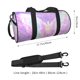 thumbnail image 2 of Balery Purple Sparkling Butterfly Bolsa de Gimnasio para Mujeres y Hombres, Bolsa de Viaje Impermeable, Bolsa de Fin de Semana con Compartimento para Zapatos y Bolsillo Húmedo, 2 of 6
