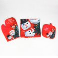 thumbnail image 4 of YHAIOGS Customized Aprons for Men Christmas Idea: Festive Kitchen Cute Apron Heat Set, 4 of 5