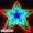 five-pointed star, variant on YOPTOP Decoration Light Peacock Love Five-pointed Star Atmosphere Lamp For Room Christmas Wedding Party Colorful Decorative,Sunflower