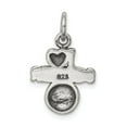 thumbnail image 3 of Sterling Silver Antique I (heart) Soccer Charm, 3 of 3