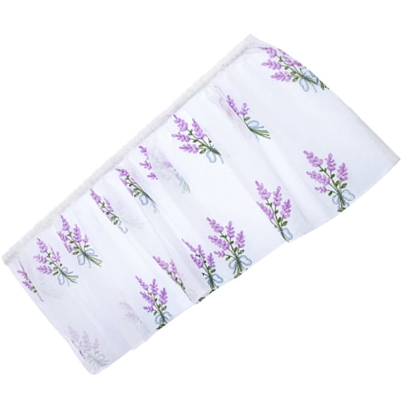 ADDHAT Embroidery Half Curtain Decorative Window Treatment for Home Use and Housewarming