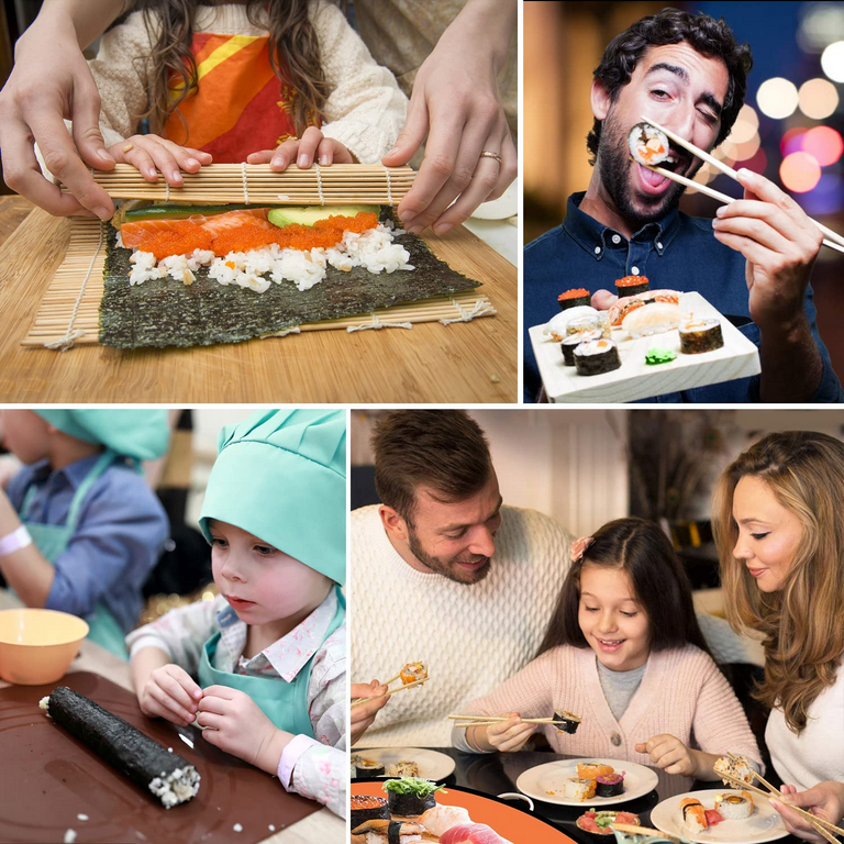 1pc, Sushi Bazooka, Sushi Maker, DIY Homemade Sushi Roller Machine, Kit De  Fabricación De Sushi De