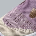 thumbnail image 5 of BADHUB Women's Orthopedic Sneakers Breathable Soft Shoes Casual Mesh Slip On Women's Woven Orthopedic Breathable Soft Shoes Purple 39, 5 of 6
