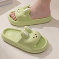 thumbnail image 2 of Home Slipper Female Women Rabbit Cute Cloud Sandals Summer Flip Flops Beach Slides Casual Room House Shoes Men Male Flat Eva, 2 of 6