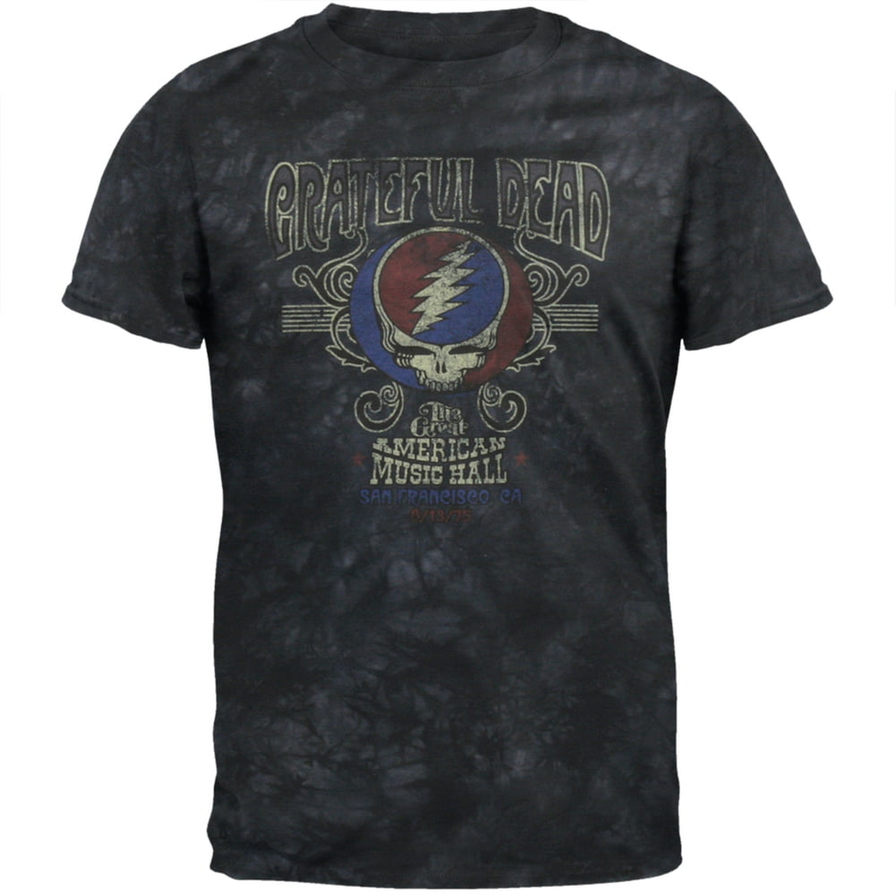 Grateful Dead American Music Hall Tie Dye T-Shirt Top