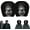 Black #01, variant on Horror Car Headrest Cover, 2-Pack, for Car SUV