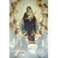 thumbnail image 2 of Art.com Queen of Angels Art Print by William Adolphe Bouguereau, 12" x 18", 2 of 4