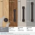 thumbnail image 4 of Amerock Faircrest 1-1/4 inch (32mm) Diameter Oil-Rubbed Bronze Cabinet Knob, 4 of 7
