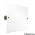 thumbnail image 2 of Prestige Que New Frameless Landscape Rectangular Tilt Mirror with Beveled Edge - Antique Pewter, 2 of 5