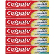 (6 pack) (6 Pack) Colgate Tartar Protection Travel Size Toothpaste, Mint - 2.5 oz