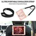 thumbnail image 2 of iPad 9.7 Case 2018/2017, iPad 6th/5th Gen Crossbody Case, Dteck Heavy Duty Rotating Hand Grip Pencil Holder Rugged Shockproof Case with Carry Shoulder Strap for iPad 9.7 inch 2018/2017,Rosegold, 2 of 8