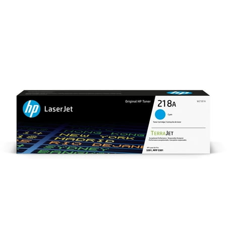 HP 218A Cyan Standard Yield Original LaserJet Toner Cartridge