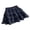 Navy, variant on Girls Plaid Skirt Ruffle Tiered Layered Skort Pleated Uniform Mini Skirts | Flowy, Elastic Low Rise, Casual, Tartan Skirt, Going Out, Y2K, Pleated Skirts for Girl, Back To School Fashion Clothes