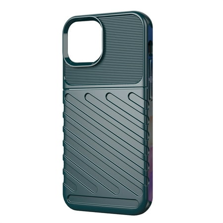 ZiSUGP for 13 Mini Case, TPU Diagonal- Stripes Anti-Slip Phone Case for 13 Mini 5.4inch Funda Para compatible with 13 Pro