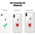 thumbnail image 2 of for iPhone XR Case Clear with Screen Protector Entire Full Body Protective 2-in-1 Shockproof Front Bumper with Anti-Yellowing Clear Phone Case for iPhone XR(Clear Red), 2 of 7