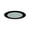 Black, variant on Jesco Lighting TM209CH Flat Shower Trim With Frosted Glass- Chrome