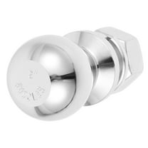 UPGRATOR 1Pcs Steel Hitch Ball for Trailer Safe Towing and Enhanced Retention 4.72X2.16X2.16In