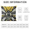 thumbnail image 5 of Qinduosi Summer Pillow Covers Set of Yellow Bee Kind Honeycomb Buffalo Plaid Bowknot Outdoor Decorative Throw Pillows Farmhouse Pillowcases Linen Cushion Case Decor for Home Sofa Couch Bed, 5 of 5