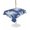 Navy, White, Cream, variant on Outdoor Tablecloth with Umbrella Hole for Patio/Picnic/Party/Camping, Sage Green Palm Trees Waterproof Table Cloth Rectangle Table Cover Washable, Farmhouse Tropical Summer Beach (54"x 80")
