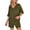Army Green, variant on Women's 2 Piece Summer Outfit Set, Casual Oversized V Neck T-Shirt & High Waisted Biker Shorts, Lounge Wear Shorts Set, Workout Yoga Clothes Black L