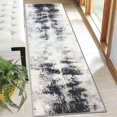 thumbnail image 5 of 2x6 FT Kitchen Runner Rugs Non Skid Washable, Faux Wool Rug Runners for Hallways Bathroom Carpet Runner, Soft Indoor Modern Floor Rug for Entryway Laundry Room, 5 of 11