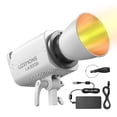 thumbnail image 1 of Godox Litemons LA300Bi Studio Bi-Color LED Video Light 330W Photography Light Lamp 2800-6500K CRI95+ Bowens Mount APP Control with Reflector for Home Studio Vlog Live Streaming Portrait Product, 1 of 7
