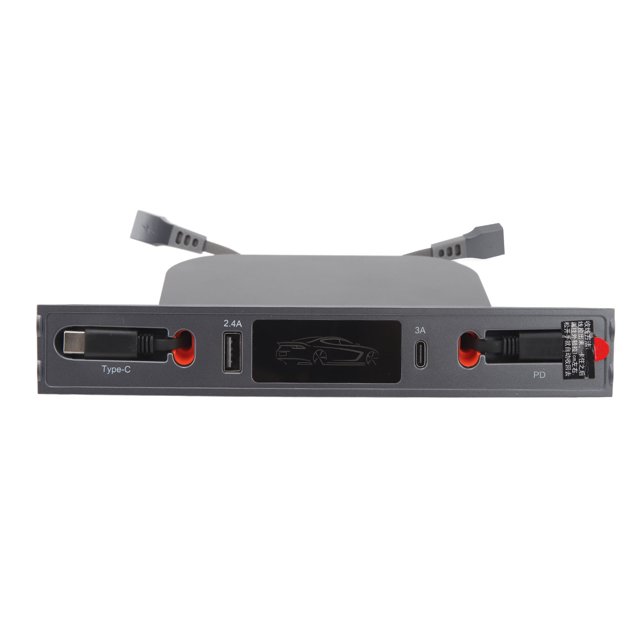 Center Console USB Hub,Car USB Hub 27W Car USB Docking Station Car Docking Station Enhanced Features