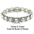 thumbnail image 2 of Falari High Quality Crystal Stretch Bracelet Wedding Bracelet Gift Box Included Clear, 2 of 4