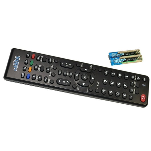 HQRP TV Télécommande pour Toshiba 46G310U 46L5200U 46LX177 46RF350U 46RV525R 46RV525RZ LCD LED HD Smart TV 1080p 3D Ultra 4K